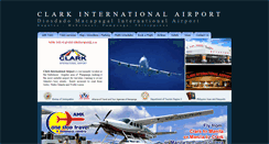 Desktop Screenshot of clark-airport.com