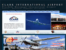Tablet Screenshot of clark-airport.com